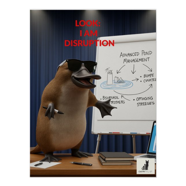 Look, I Am Disruption Poster (Front)