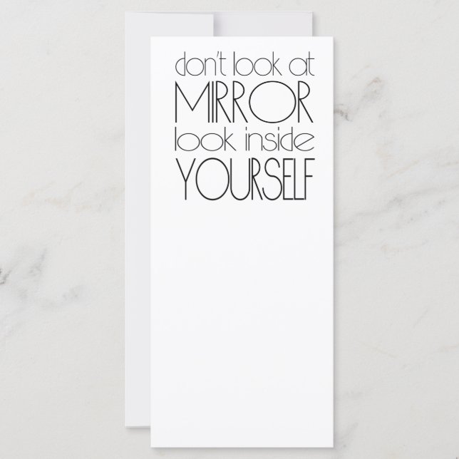 Look inside yourself (Front)