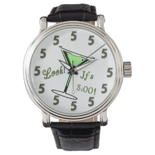 Look!  It's 5:00!  Martini Watch