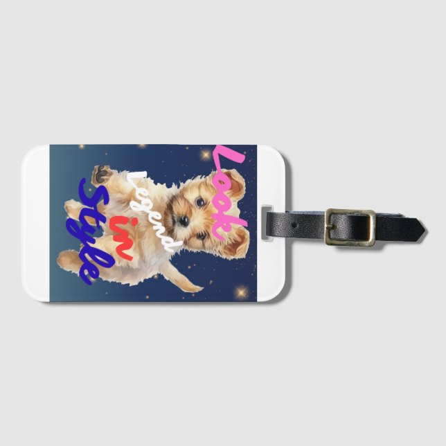 Look,Legend In Style  Luggage Tag (Front Horizontal)