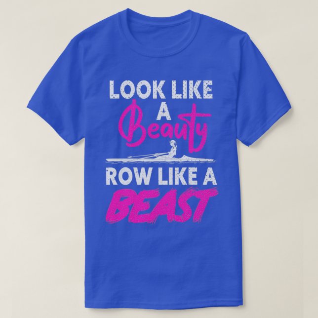 Look like a beauty row like a beast T-Shirt (Design Front)