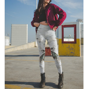 Look like a Tree Birch Wood Leggings