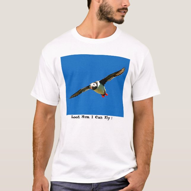 Look Mum I Can Fly ! T-Shirt (Front)