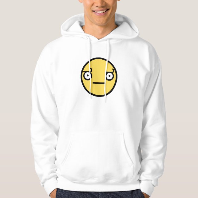 Look of Disapproval Hooded Sweatshirt (Front)