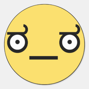Look of Disapproval Sticker