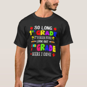 Look Out 2nd Grade Here I Come 1st Grade Graduatio T-Shirt