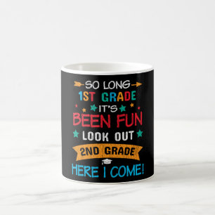 Look Out 2nd Grade Here I Come School Graduation Coffee Mug