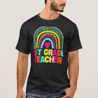 Look Out First Grade Teacher Kids Here I Come Back T-Shirt