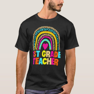 Look Out First Grade Teacher Kids Here I Come Back T-Shirt