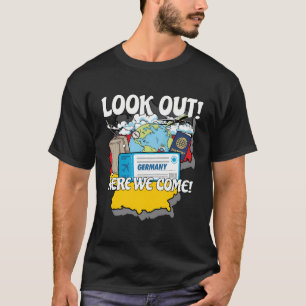 Look Out Germany Here We Come Matching Family Vaca T-Shirt