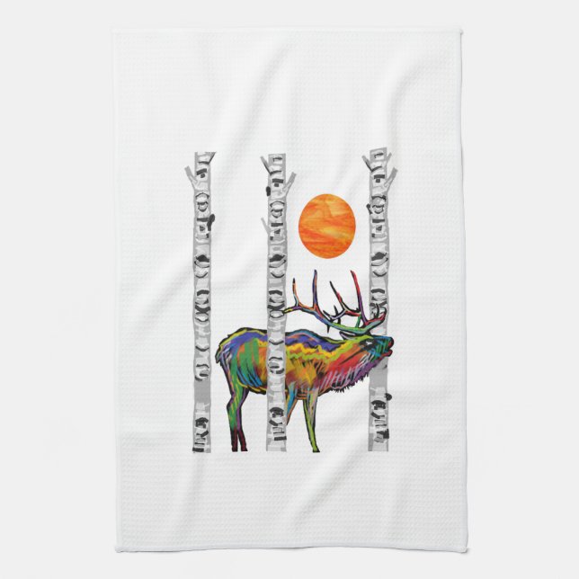LOOK REAL CLOSE TEA TOWEL (Vertical)