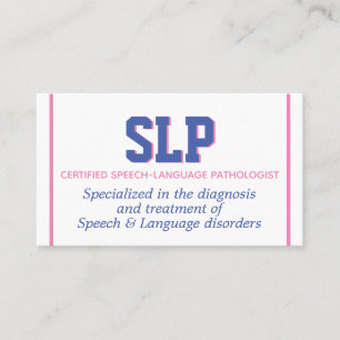 Look! SLP custom business cards