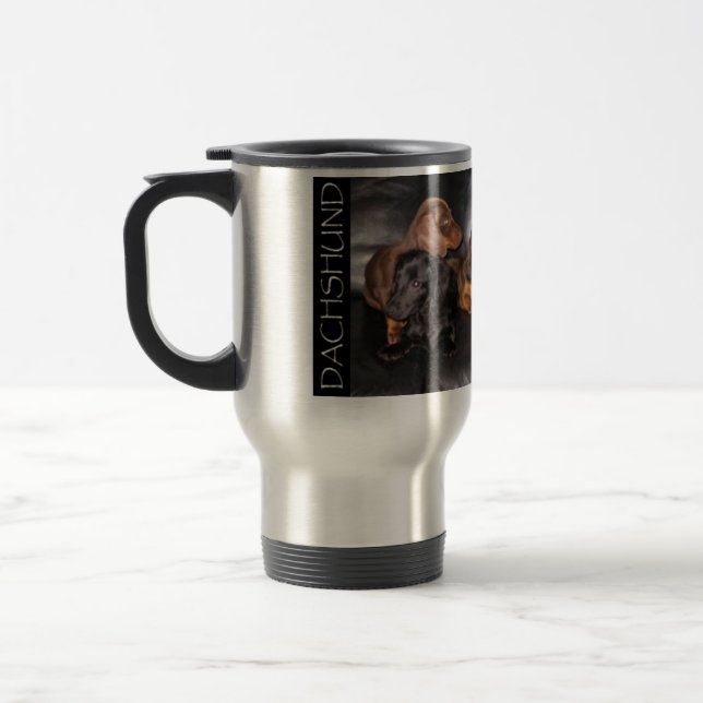 Look the Other Way Travel Mug (Left)