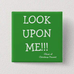 Look - The Scrooge Series 15 Cm Square Badge
