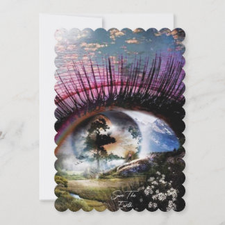 Look the world with one eye invitation