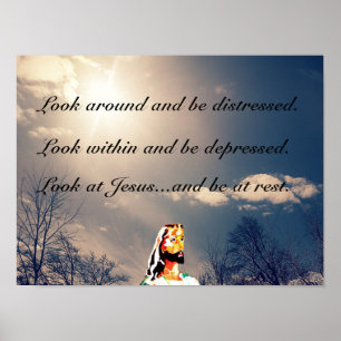 LOOK TO JESUS POSTER