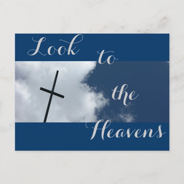Look to the Heavens Postcard (Front)