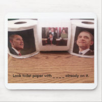 Look toilet paper with _ _ _ _ alread...