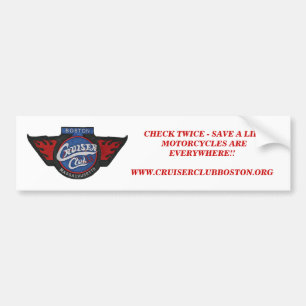 Look Twice!!  CCB Bumper Sticker - Customised