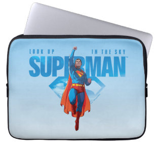Look Up It’s Superman Laptop Sleeve