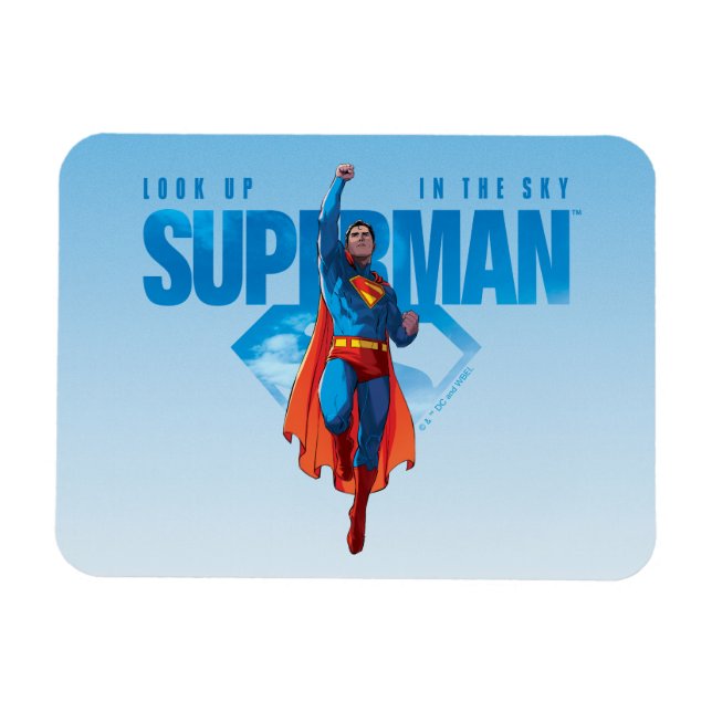 Look Up It’s Superman Magnet (Horizontal)