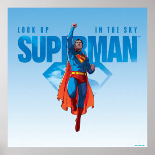 Look Up It’s Superman Poster