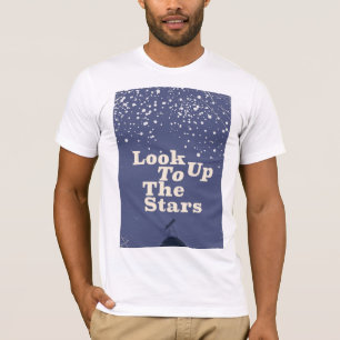 Look up to the stars vintage poster T-Shirt