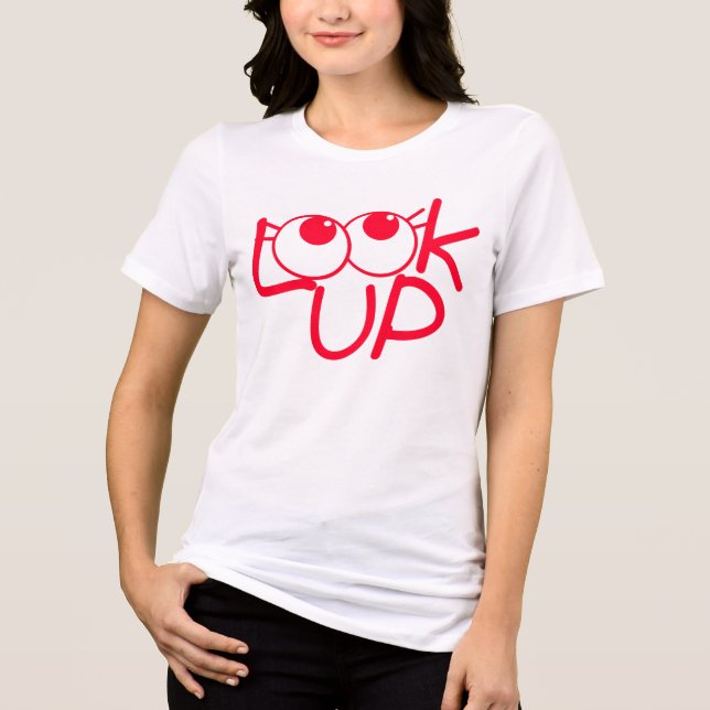 Look up Tri-Blend shirt (Front)