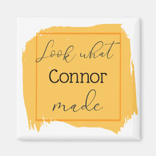 Look What I Made Personalised  Magnet