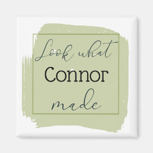 Look What I Made Personalised Magnet