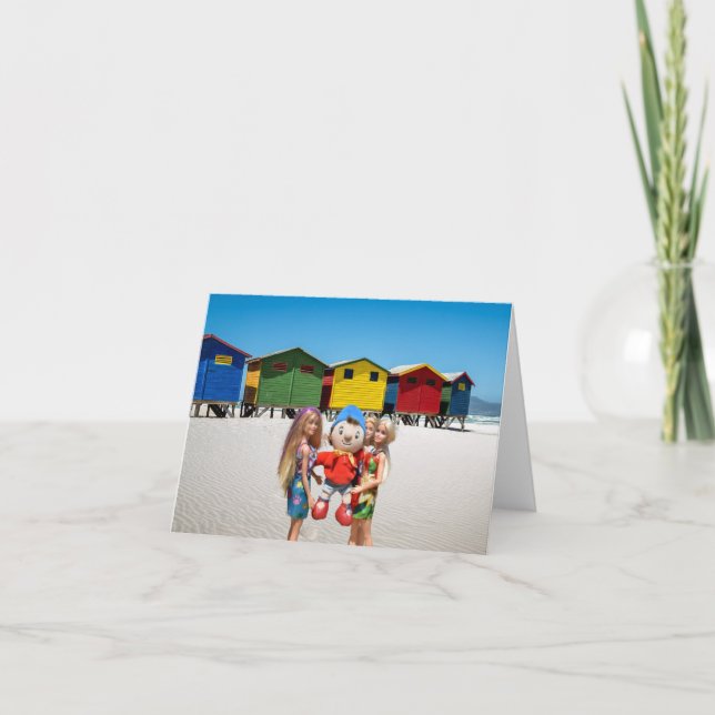 Look who we picked up at the beach. card (Front)