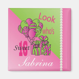 Look Who's 16   16th Birthday Magnet