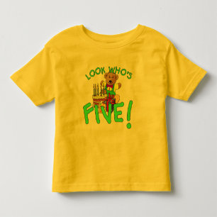 Look Who's Five Years Old! Toddler T-Shirt