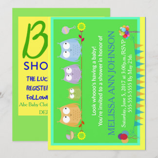 Look Who's Having A Baby! Invitation