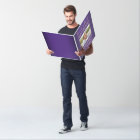 Look Who's Retiring Big Congrats Photo Purple Gold