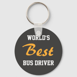 Look!! World's Best Bus Driver keychain