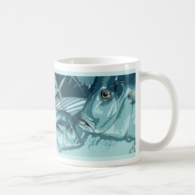 Lookdown Fish Mug (Right)