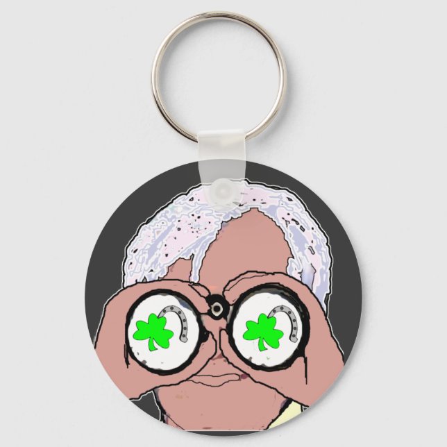 Lookin at Lucky Key Ring (Front)
