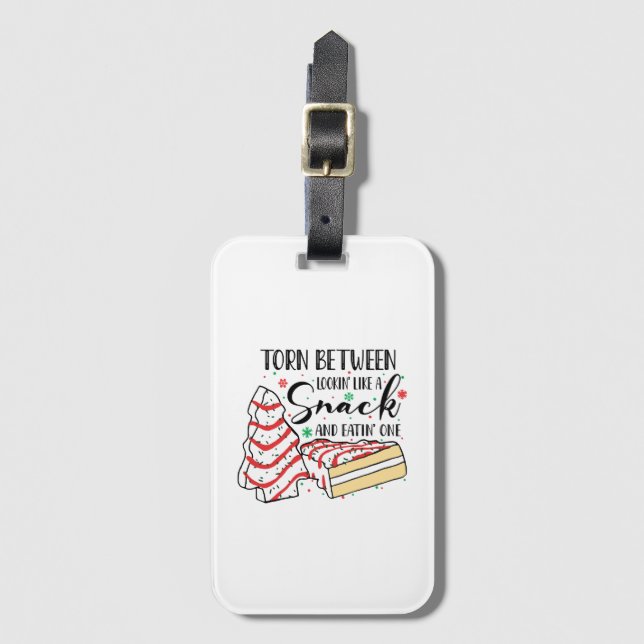 Lookin Like A Snack Luggage Tag (Front Vertical)