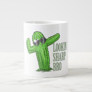 Lookin Sharp Bro Large Coffee Mug
