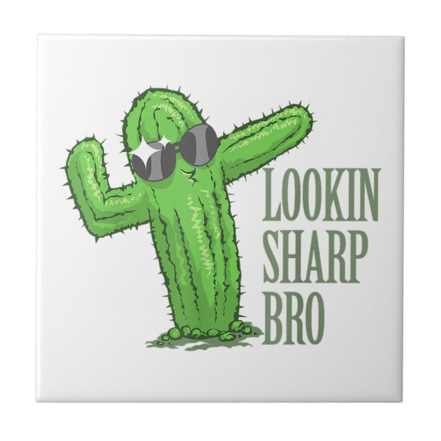 Lookin Sharp Bro Tile (Front)