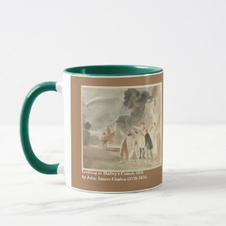 Looking at Halley's Comet(1835) John James Chalon Mug