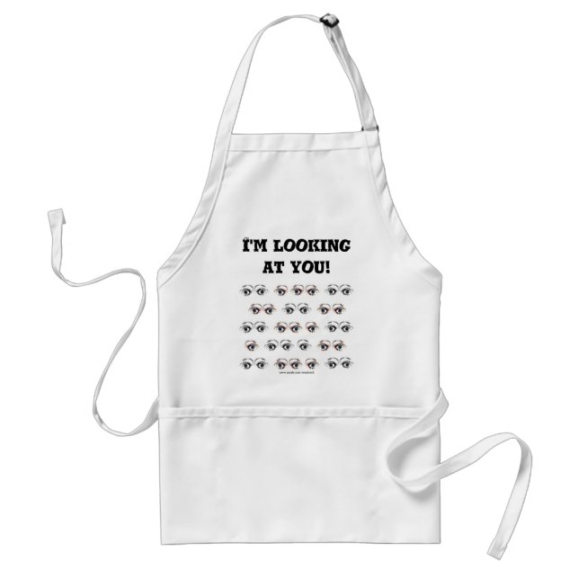 Looking At You Apron (Front)