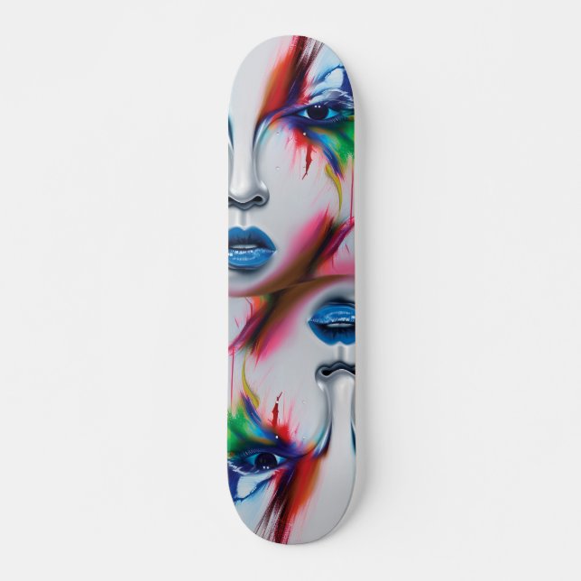 "Looking at You" Skateboard (Front)