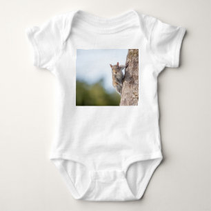 Looking at You! Squirrel Baby Bodysuit