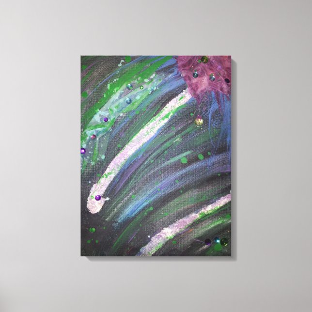 Looking Back Canvas Print (Front)