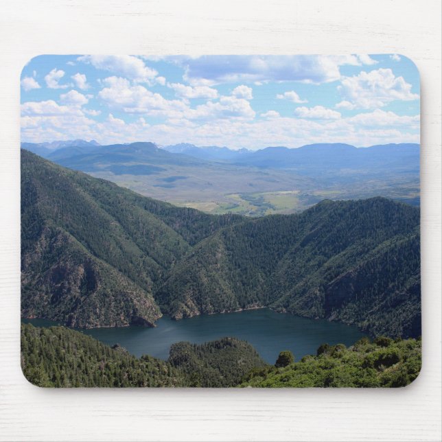 Looking Down at the Gunnison River Mouse Mat (Front)