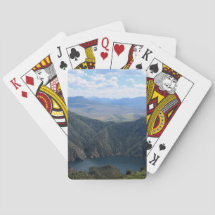 Looking Down at the Gunnison River Playing Cards