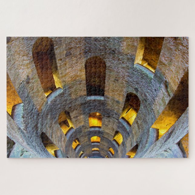 Looking Down St Patrick'S Well Jigsaw Puzzle (Horizontal)