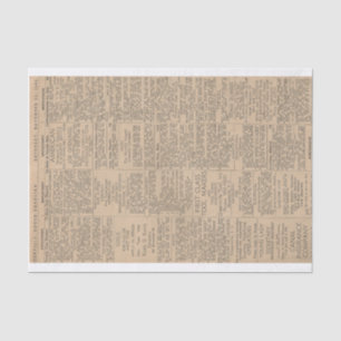 Looking for a job? Just landed a job? Tissue Paper